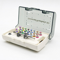 Wkrętak do implantów dentystycznych klucz dynamometryczny z grzechotką 10-70NCM 16 sztuk śrubokręt uniwersalny zestaw narzędzi do przywracania 2